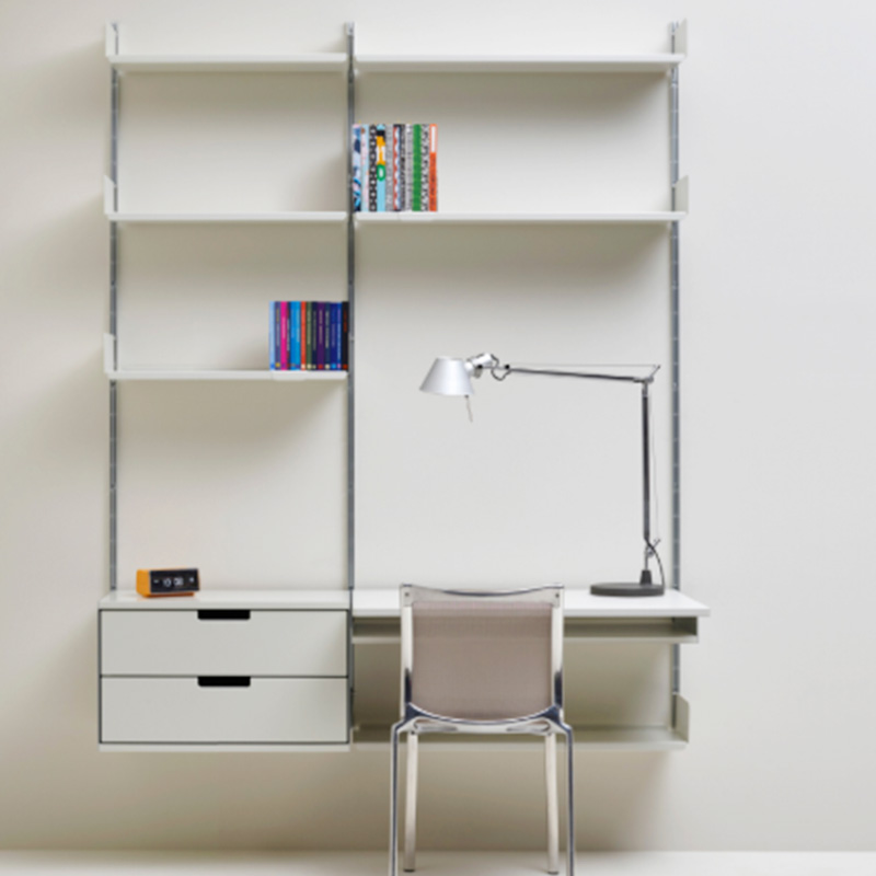 Modular storage display shelves