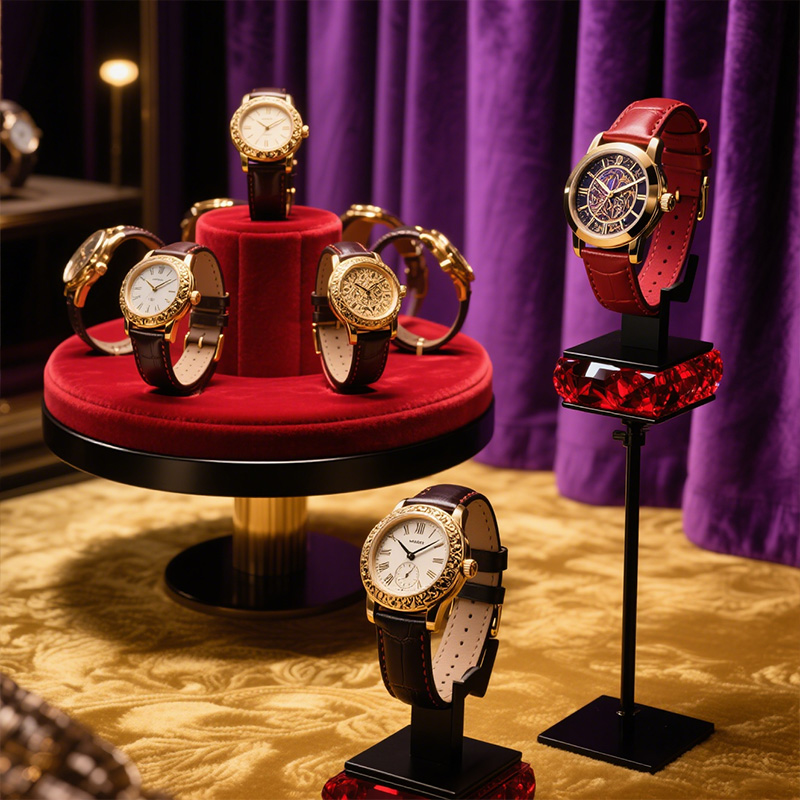 Rotating watch holder