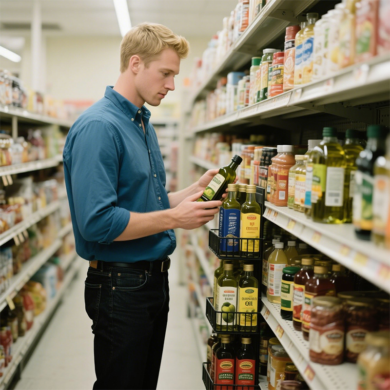 Grocery store shelving