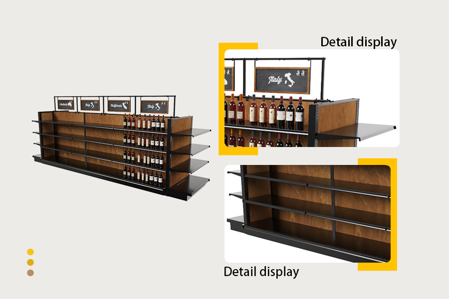 Wine display rack