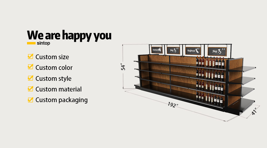 Gondola shelving