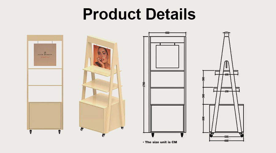 Cosmetic display stand