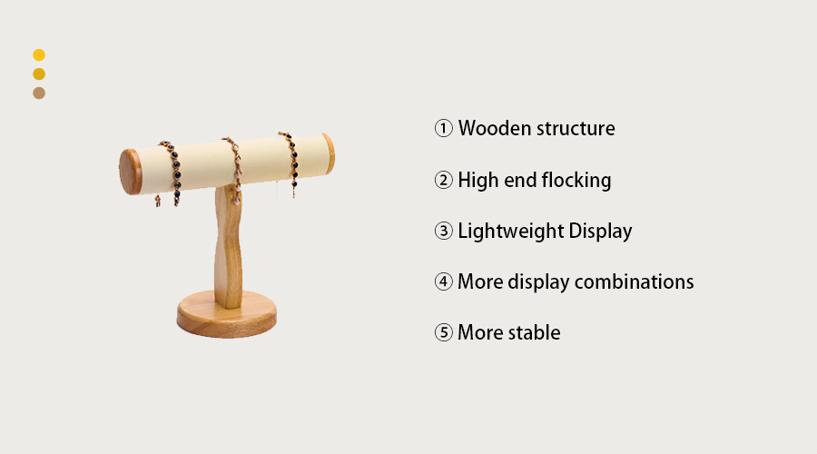 T-bar jewelry holder