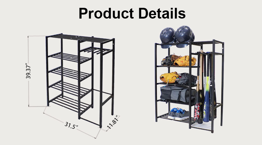 Sports gear organizer
