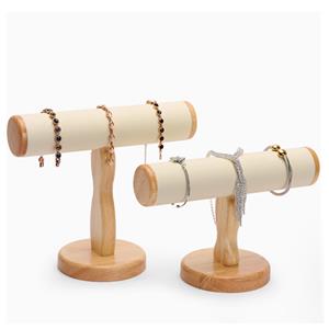 ชั้นวางเครื่องประดับแบบ T-บาร์ กำมะหยี่