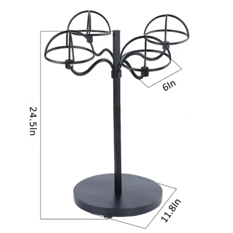 Multiple wig stands