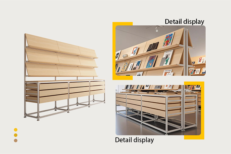 Retail display shelf