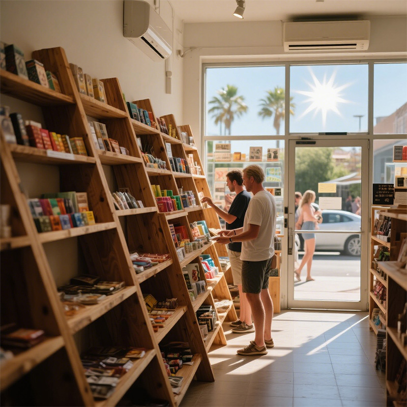 پائیدار لکڑی کے ڈسپلے حل کے ساتھ خوردہ فروخت کو فروغ دیں۔