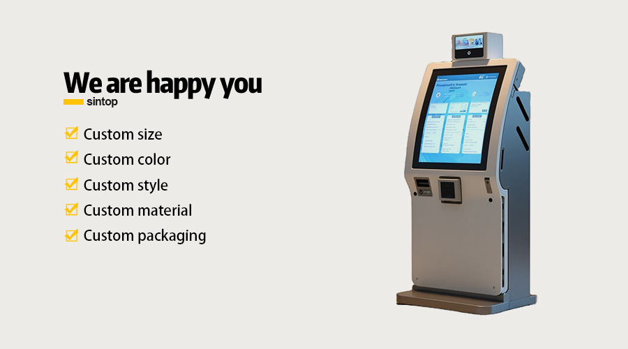 kiosk metal cabinet shell