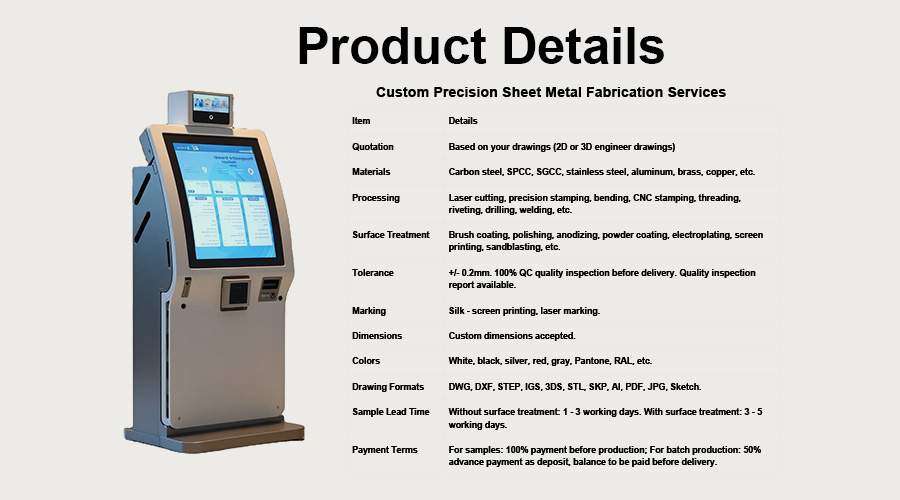 custom kiosk enclosure