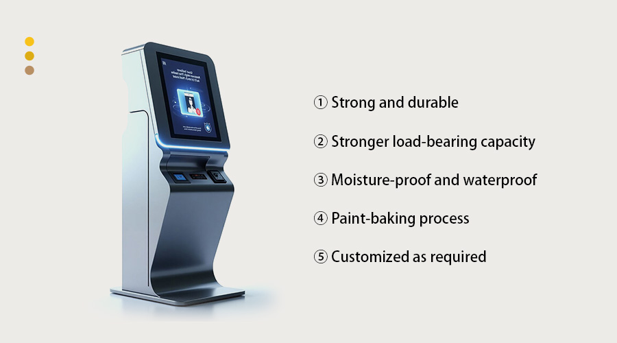 Steel Casing for Interactive Kiosk