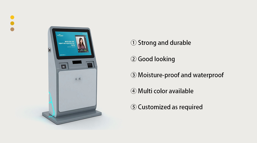 Interactive kiosk housing