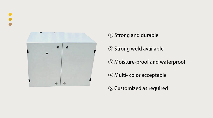 Powder coated electrical box