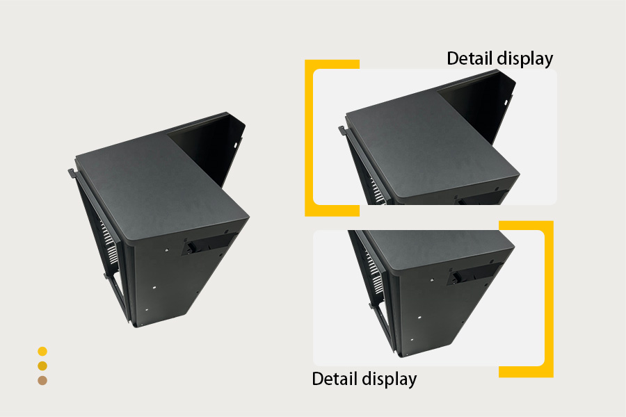 Sheet metal chemical cabinet