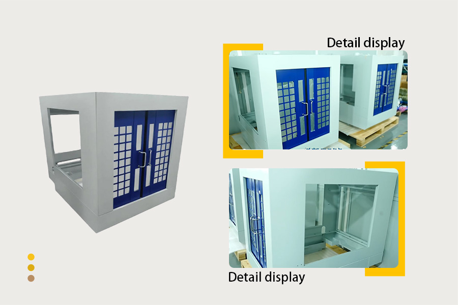 Metal Enclosure with Double Doors