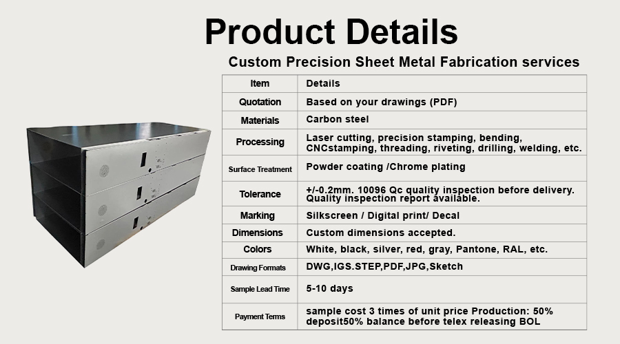 Aluminum sheet metal enclosure