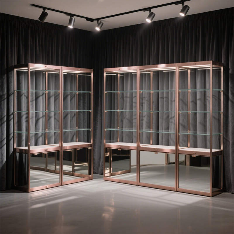 Shop counter display units