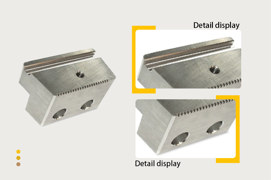 serrated vise jaws