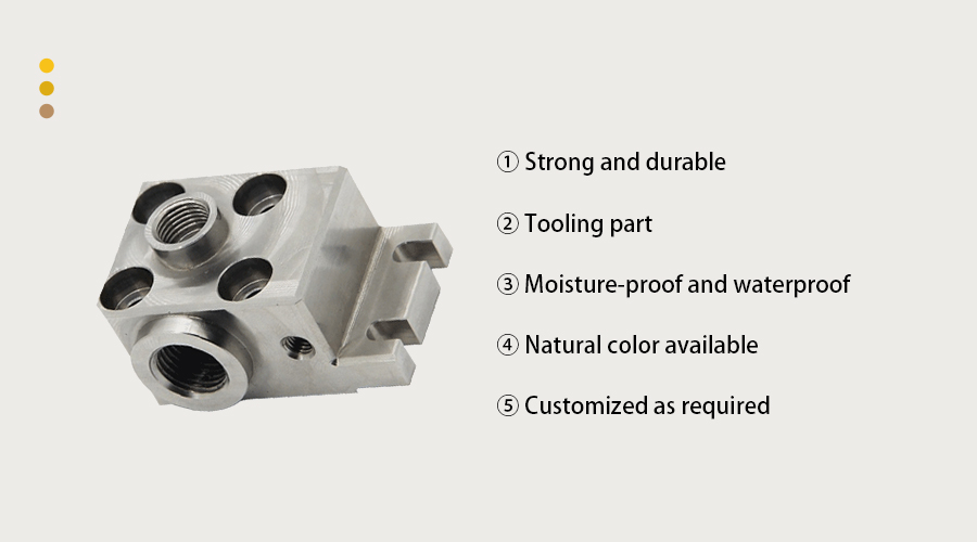 custom hydraulic manifold machining