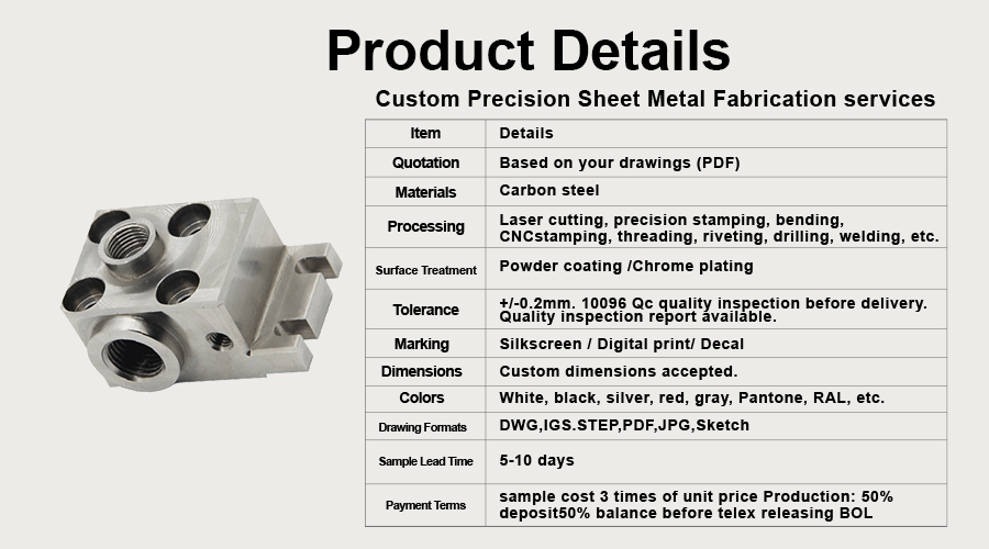 CNC machined hydraulic manifold block