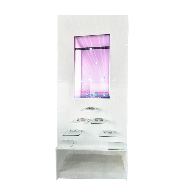 Wooden Transparent Touch Screen Display Cabinet Manufacturers, Wooden Transparent Touch Screen Display Cabinet Factory, Supply Wooden Transparent Touch Screen Display Cabinet Retail Solution