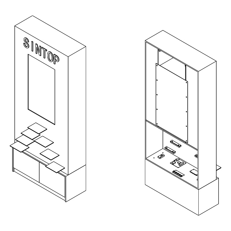 Wooden Transparent Touch Screen Display Cabinet Manufacturers, Wooden Transparent Touch Screen Display Cabinet Factory, Supply Wooden Transparent Touch Screen Display Cabinet Retail Solution
