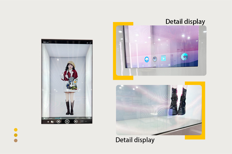 42 inch transparent display