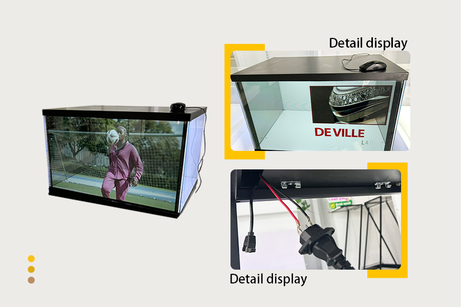 Transparent screen display