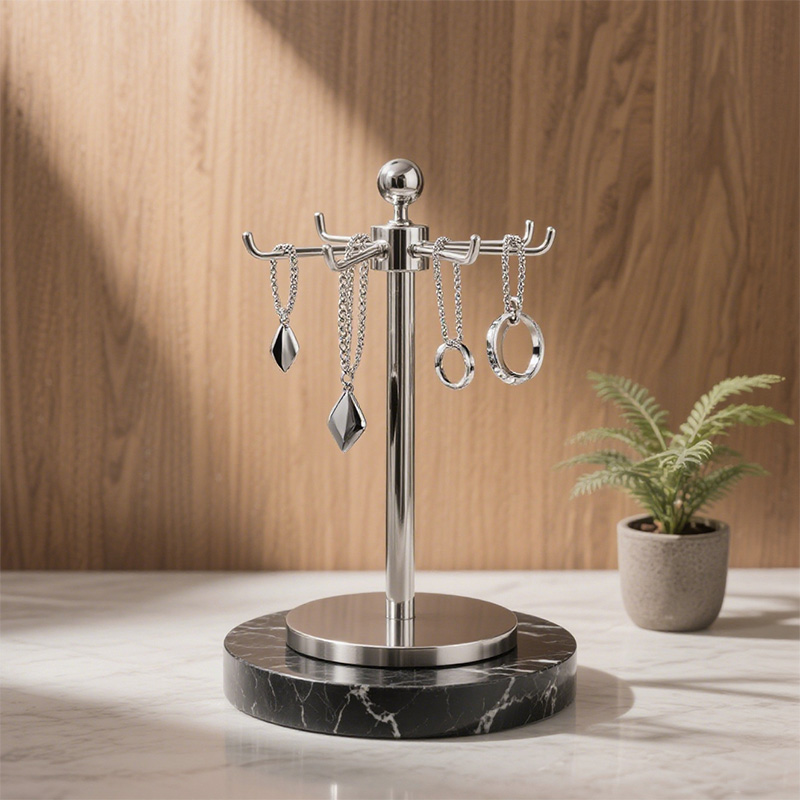 rotating hook display stand