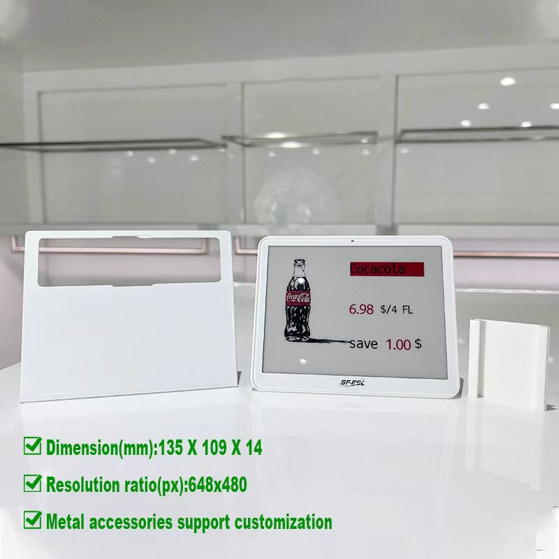 5.8 Inch Smart ESL with Metal Holder Manufacturers, 5.8 Inch Smart ESL with Metal Holder Factory, Supply 5.8 Inch Smart ESL with Metal Holder Retail Solution