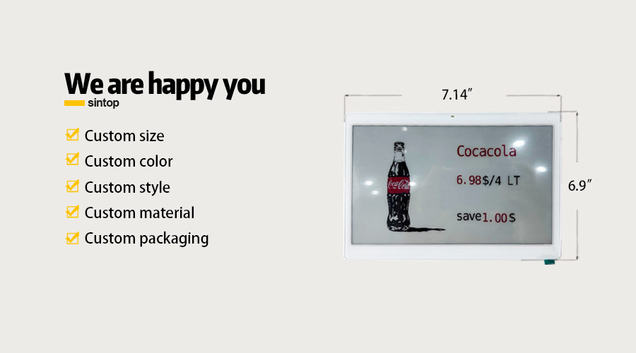 Large price display