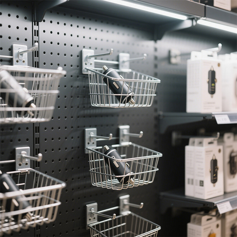 گرڈ وال اور وائر باسکٹ ڈسپلے کے ساتھ ریٹیل کی کارکردگی کو فروغ دیں۔