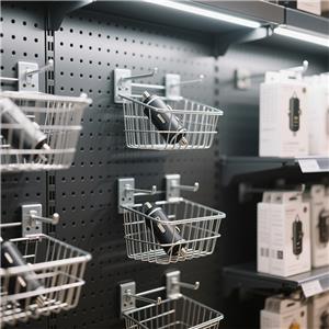 Zwiększ efektywność sprzedaży detalicznej dzięki ekspozytorom na ścianach kratowych i koszach drucianych
