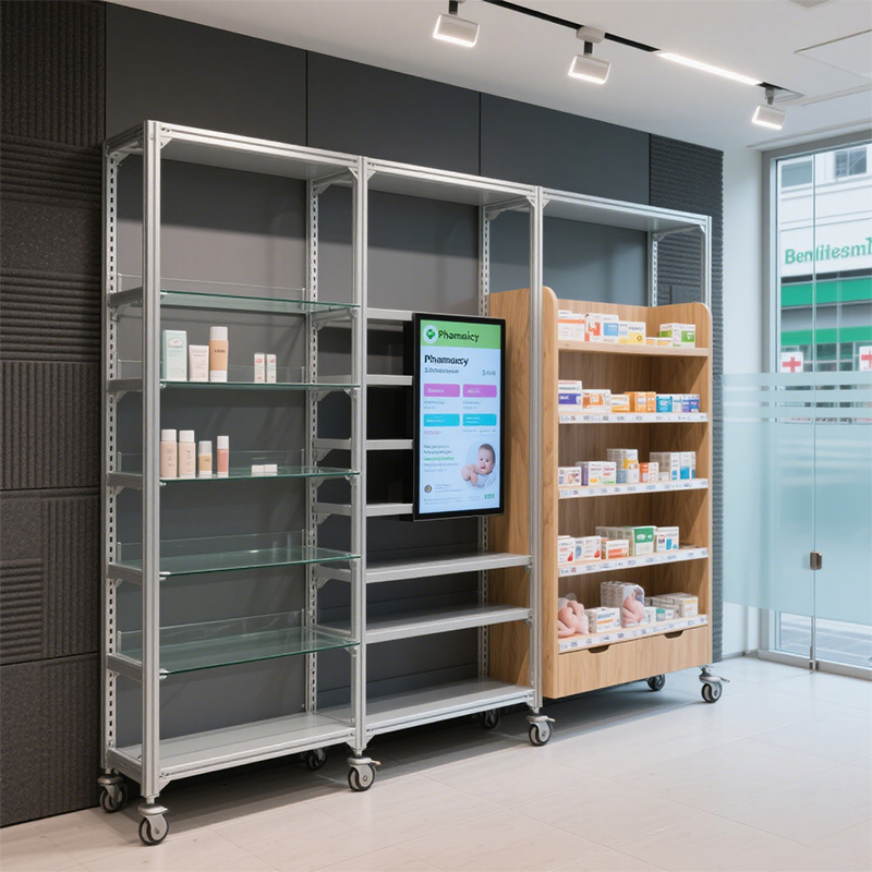 medicine racks for pharmacy
