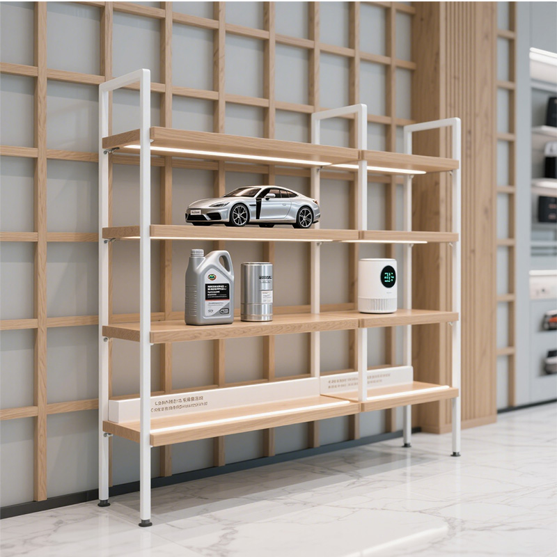 modern retail shelving