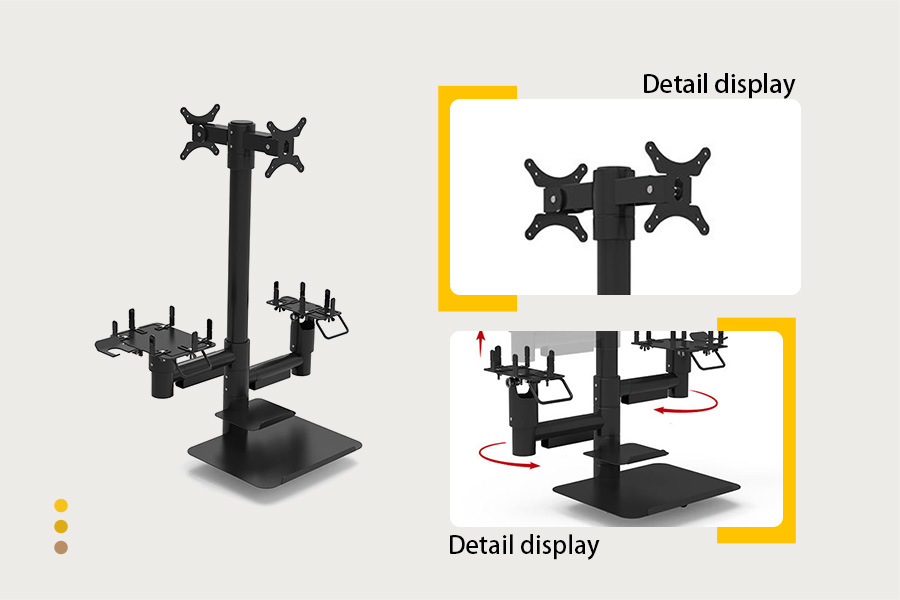 Display rack bracket
