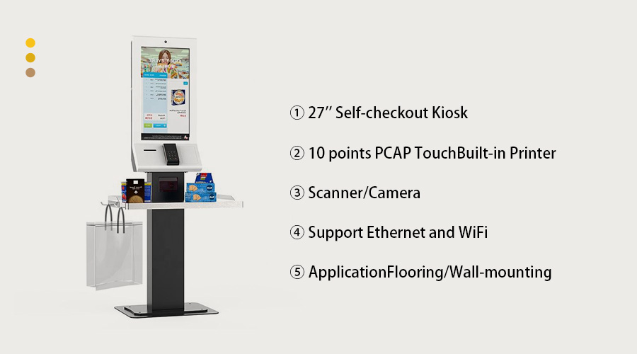 Wall-mounted ticket booth