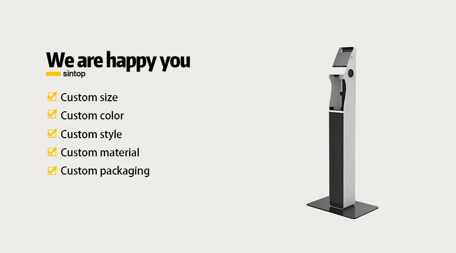 Floor standing display kiosk