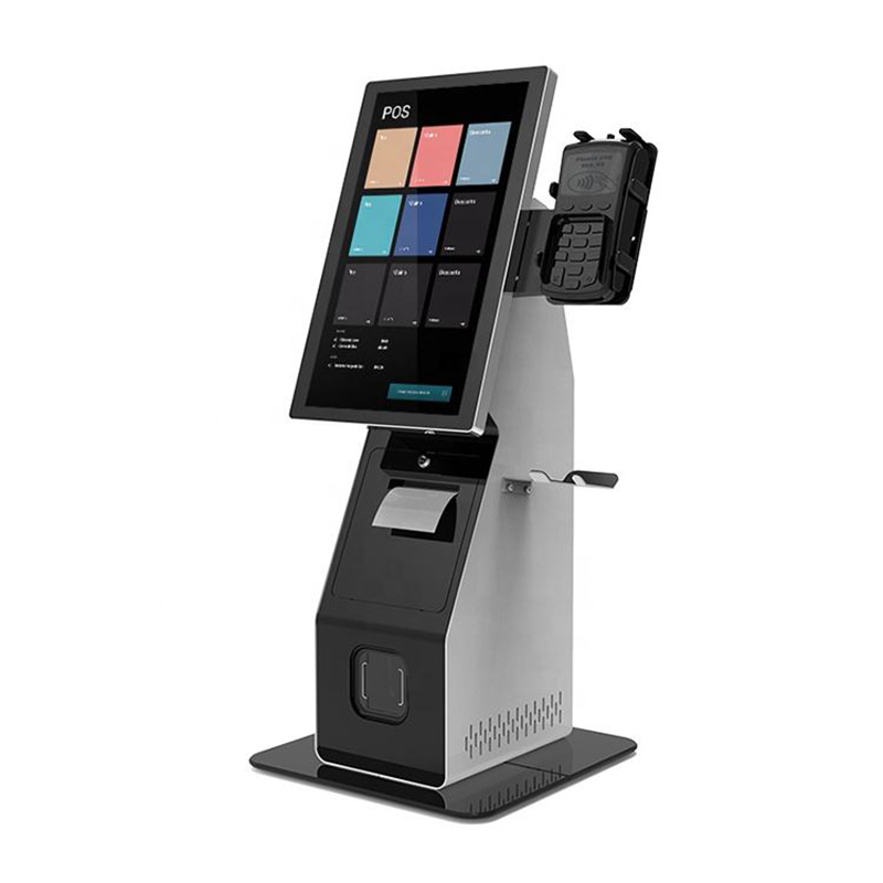 15.6-Inch Touch Screen Self-Service POS Kiosk for Ordering & Payment