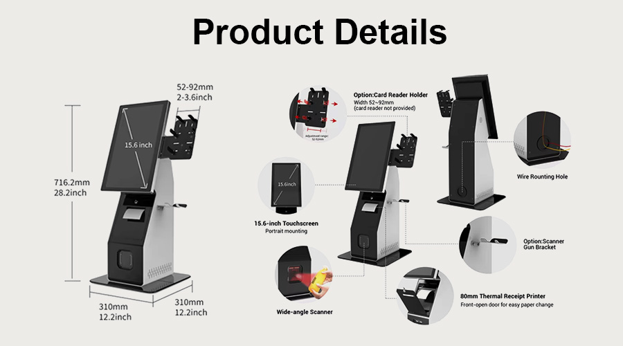 Self-service pos terminal