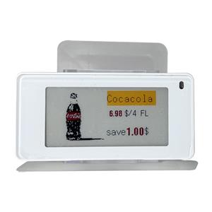 ESL chạy bằng pin 2,6 inch có chân đế bằng acrylic