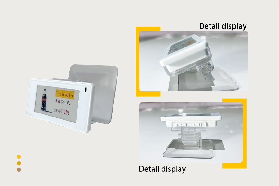 2.6 inch electronic shelf label