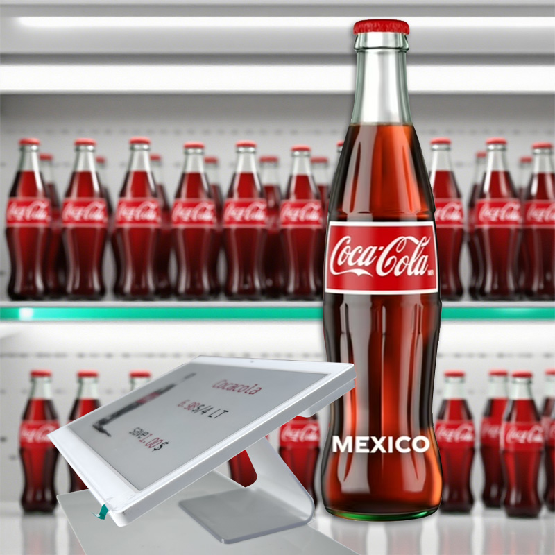 Китай 7,5-дюймовый сверхбольшой электронный ценник для розничной торговли с акриловым креплением, производитель