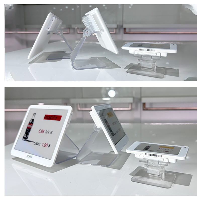 Китай 7,5-дюймовый сверхбольшой электронный ценник для розничной торговли с акриловым креплением, производитель