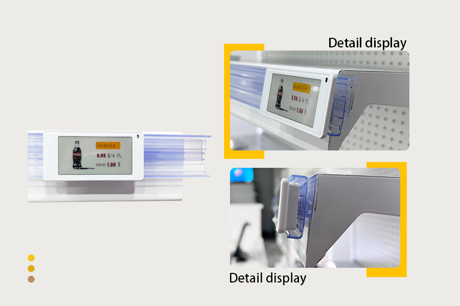 2.13 inch digital shelf tag