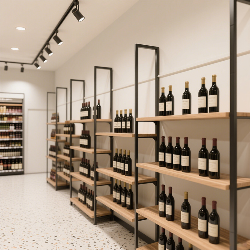 glass retail shelves