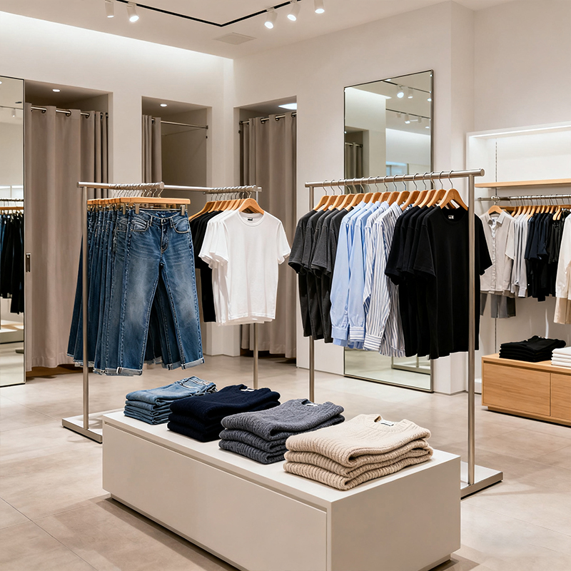 retail clothing fixtures