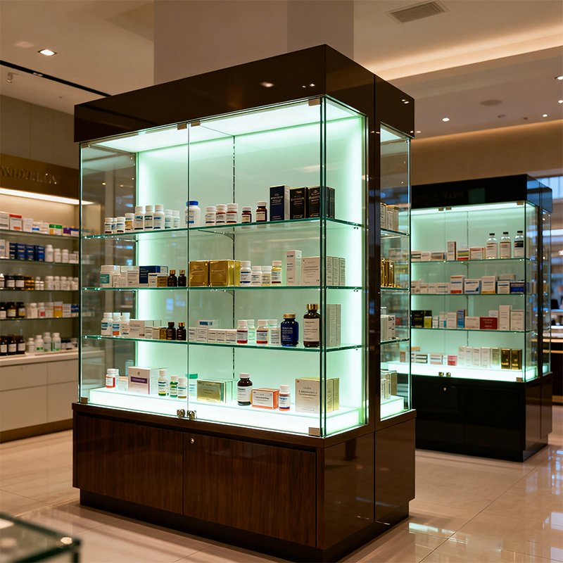 retail store display cases