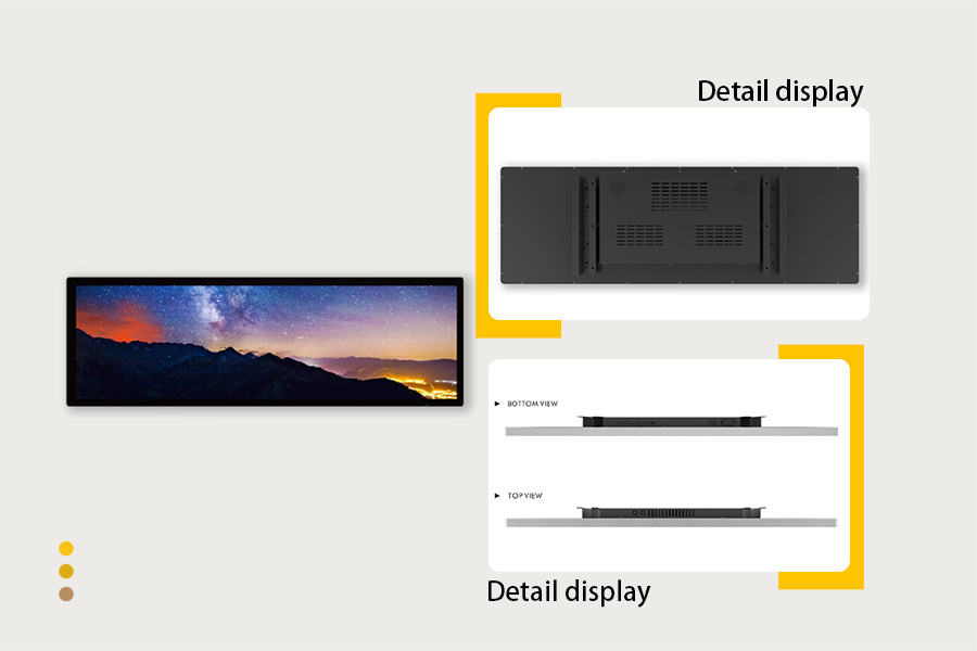 43.9 inch header display