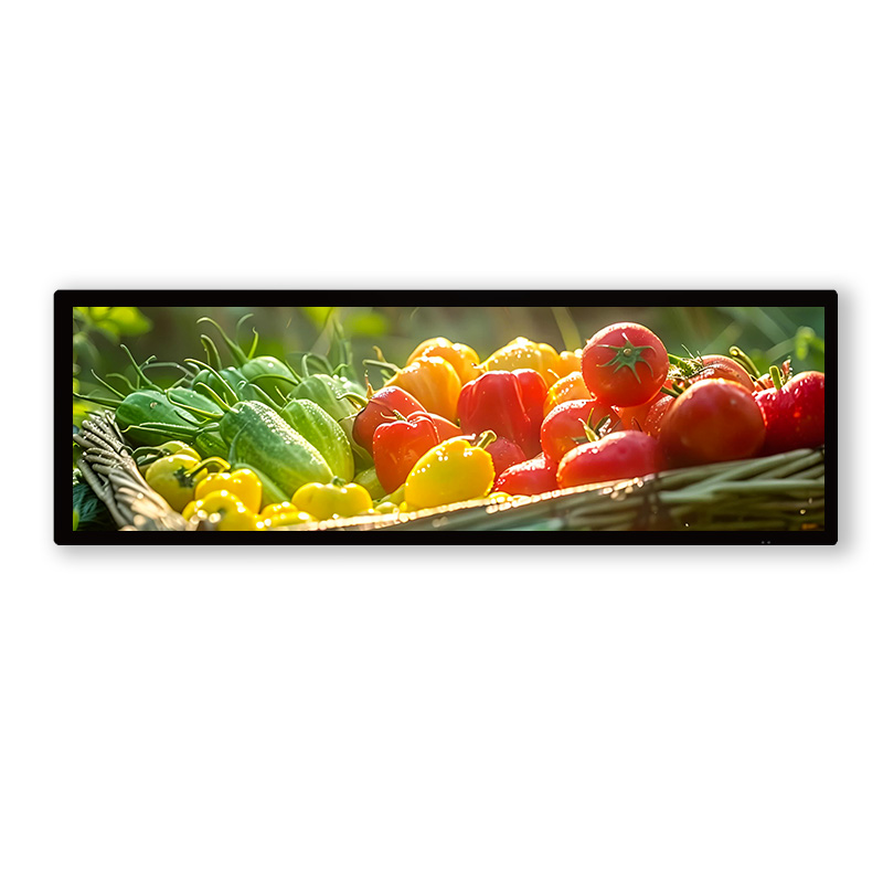 28.6 Inch Metal Frame Countertop Digital Display